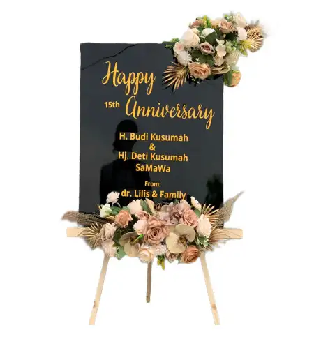 Papan Bunga Akrilik Bagor Wetan